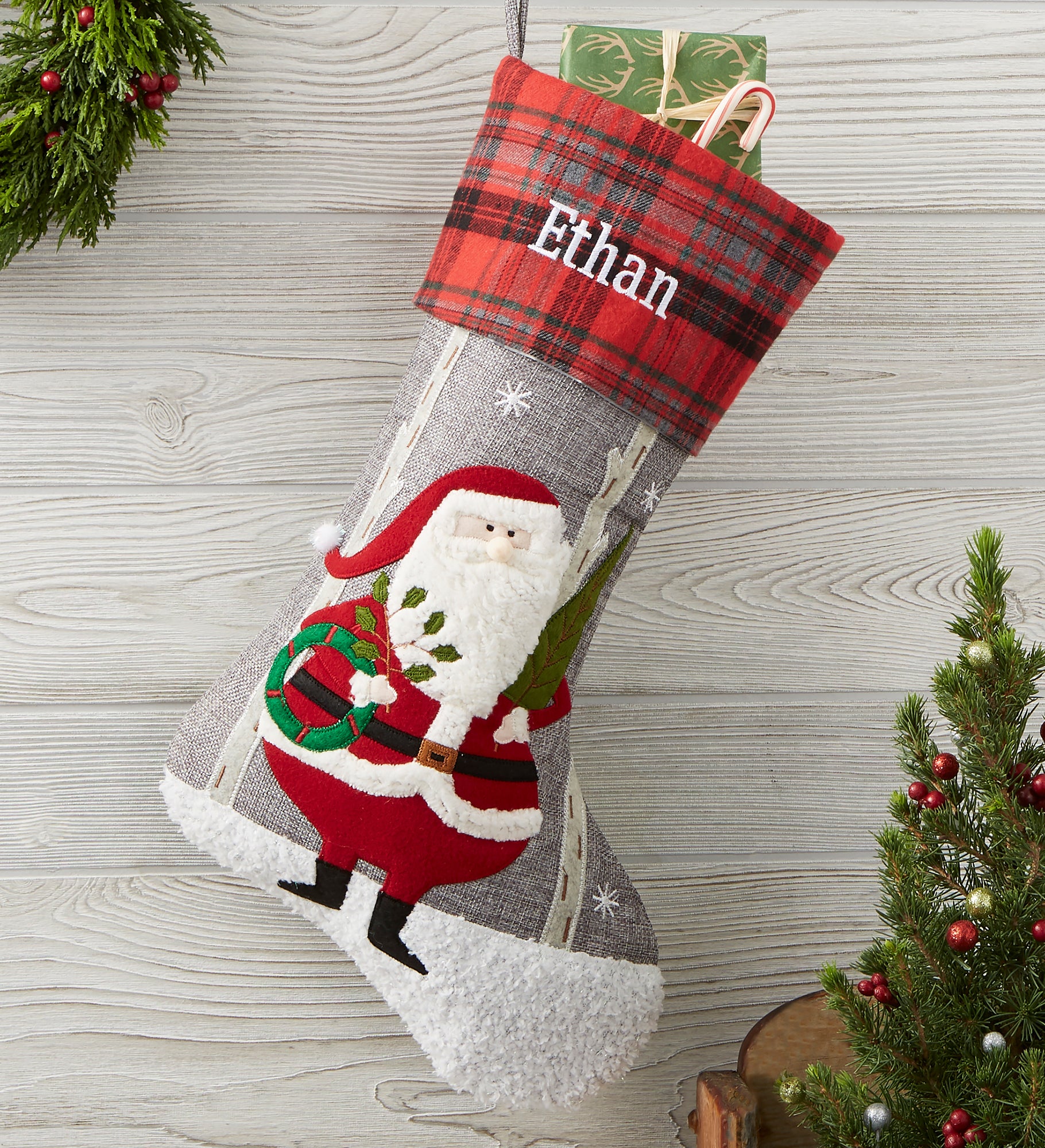 Wintry Cheer Personalized Christmas Stockings